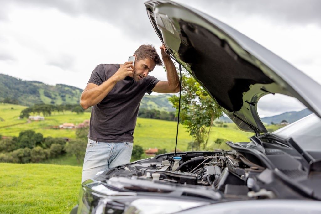 voiture en panne - Accueil